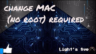 Change MAC no ROOT required [upl. by Malilliw]