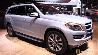 2015 MercedesBenz GLClass GL450 4matic  Exterior Interior Walkaround  2015 Detroit Auto Show [upl. by Gibbs660]