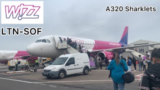 Wizz Air A320  APU INOP  London Luton LTN to Sofia SOF  Trip Report [upl. by Thessa]