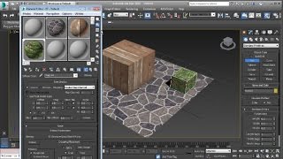 3Ds Max How To Add Texture [upl. by Arrac708]