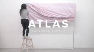 Best Photobooth Backdrop Stand  Atlas System  Photo Booth Backdrop [upl. by Coryden]