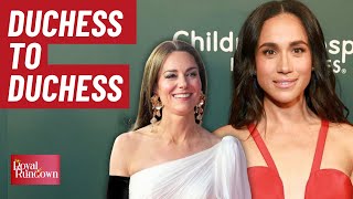 Princess Kate Inspires Meghan Markle as Duchess Delivers Powerful Message  Royal Family [upl. by Natsirk725]