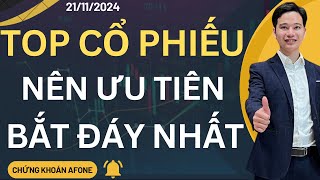 TOP CỔ PHIẾU NÊN ƯU TIÊN BẮT ĐÁY NHẤT [upl. by Hutton]