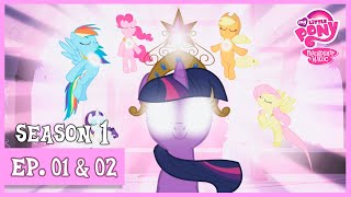 S1  Ep 01 amp 02  Friendship Is Magic  My Little Pony Friendship Is Magic HD [upl. by Amal]