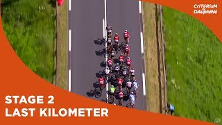 Last kilometer  Stage 2 SaintChamond  Arlanc  Critérium du Dauphiné 2017 [upl. by Hochman]