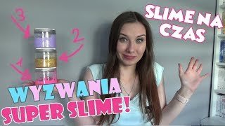 ⭐️ WYZWANIA SUPER SLIME 8  GLUTEK W JEDNĄ DWIE I TRZY MINUTY [upl. by Ellives108]