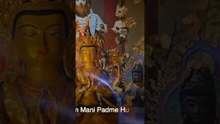 3 Great Bodhisattvas Mantra of Avalokiteshvara Manjushri and Vajrapani as a Medley [upl. by Arvad]