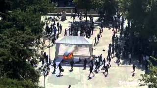 Greece protests turn violent during general strike [upl. by Ekim53]