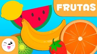 LAS FRUTAS  Vocabulario para niños [upl. by Meikah63]