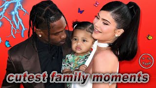 Cutest family moments  Stormi Travis amp Kylie PART 1 [upl. by Noynek551]