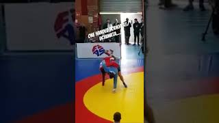 Sambo leg grab counter for BJJ [upl. by Asssilem382]