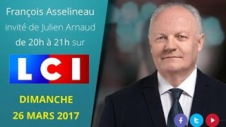 ASSELINEAU 2017  Invité de quotObjectif Elyséequot sur LCI  26 mars 2017 [upl. by Skricki20]