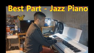 Best Part  Daniel Caesar Ft HER Peter Martin Jazz Piano Cover [upl. by Jaf545]