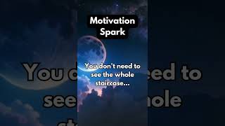 You dont need to see the whole staircase  shorts viraltiktokvideo fyp motivation [upl. by Yrred741]