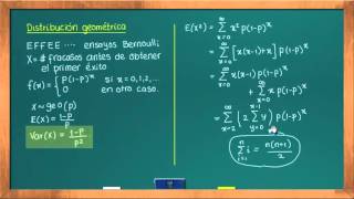 0625 Distribución geométrica [upl. by Llenet163]