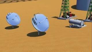 Solar Concentrator for Solar Enhanced Oil Recovery Demonstration [upl. by Ainahtan]