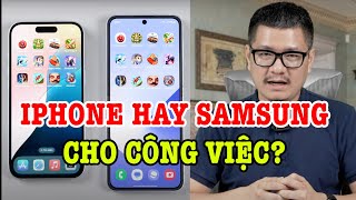 Tư vấn điện thoại iPhone hay Samsung cho công việc gaming phone dưới 5 triệu [upl. by Maegan775]