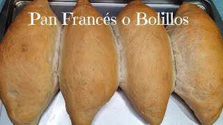 Receta de Pan Frances Salvadoreño Bolillos  Recetas Fáciles GuanaTica y más [upl. by Aldric]