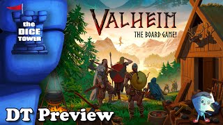 Valheim The Board Game  DT Preview with Mark Streed [upl. by Rolfe503]