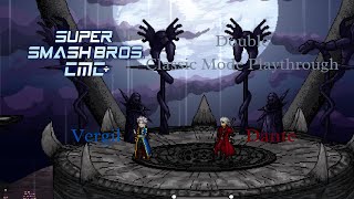 Super Smash Bros Crusade CMC V8  Double Classic Mode Playthrough The Sons of Sparda [upl. by Lancelle]