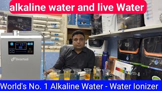 alkaline water and live Water  Water Ionizer Machine  Alkaline water ionizer [upl. by Hpejsoj]