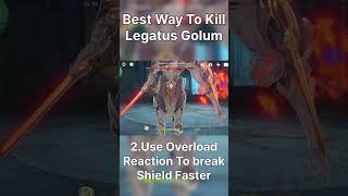 quotQuick amp Easy Guide to Defeat Arlecchino Boss and Legatus Golem in Minutesquot genshinimpact [upl. by Gemperle]