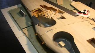 P51d top flite mustang wing repair [upl. by Asiral]