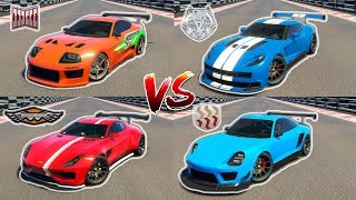 Dinka Jester Classic VS Pariah Specter Custom Comet SR  2 Mile Drag Test  Top Speed  GTA Online [upl. by Onirefes]