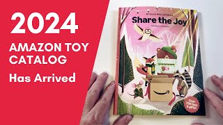 The New 2024 Amazon Toy Catalog Filled With Christmas Gift Ideas Has Arrived [upl. by Aralc219]