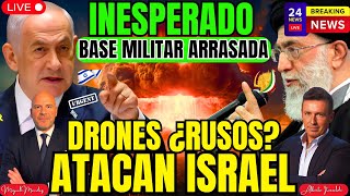 URGENTE BRUTAL GOLPE A ISRAEL ATACADA DESDE EL LÍBANO CON DRONES ¿RUSOS RUSIA ARRASA UCRANIA [upl. by Schonfeld]