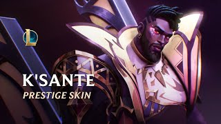 GLOW UP  Prestige Empyrean K’Sante Skin Trailer  League of Legends [upl. by Tran391]