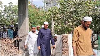 Amjed Ullah Khan Spokesman MBT visited Dargah Hazrath Khaki Sha RA in Gowlipura Yakutpura [upl. by Rabush]