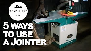 How to Use a Jointer 5 Ways  What is a Jointer  Woodworking [upl. by Ainos]