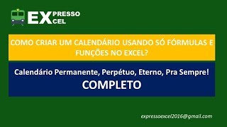 Calendário Perpétuo Completo [upl. by Rosie]