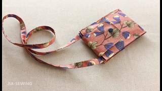 Cross Bag✨❤  DIY  Quick Easy Sewing [upl. by Leifeste]