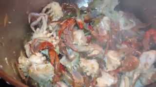 How to make blue crabs recipe [upl. by Halette488]