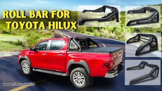 Roll Bar For Toyota Hilux Futurz4x4 [upl. by Initsed]