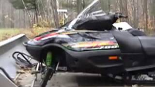 2000 Arctic Cat ZR 700 Walk Around [upl. by Yliram628]