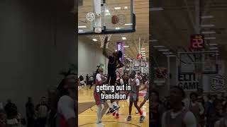 Bryce James vs Kiyan Anthony in EYBL [upl. by Georgette]