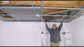 Installer un plafond chauffant rayonnant  Tuto brico avec Robert [upl. by Ellenahs]