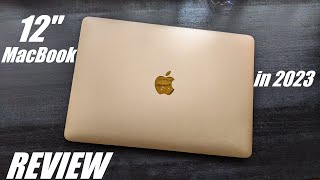 REVIEW Apple 12quot MacBook Retina in 2023  Any Good  Now 150 Budget Laptop [upl. by Ahseik]