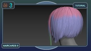 Realtime Hair for Games haircards  P9  Ornatrix 3ds Max  Fibershop [upl. by Eatnohs]