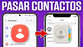 Cómo Pasar Contactos de Android a iPhone ✅ Bien Explicado [upl. by Orrocos]