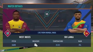 Sri Lanka VS West Indies  1ST T20 Highlights 2024  WI VS SL [upl. by Kile]