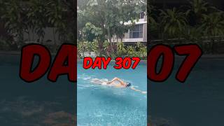 Day 307 ✅ swimming race motivation consistency hardwork preparation triathlon music cover [upl. by Innad233]