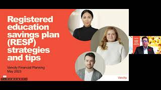 Webinar Registered education savings plan RESP strategies and tips [upl. by Acemat961]