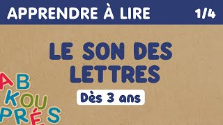 Donner le son des lettres 14  Apprendre à lire en maternelle [upl. by Artimed791]