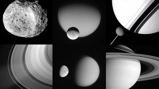 11 Years of Cassini Saturn Photos in 3 hrs 48 min [upl. by Kern451]