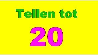 Tellen tot 20 twintig peuters kleuters cijfers leren [upl. by Cioban249]