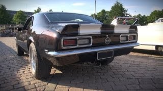 American V8 Muscle Cars  Sights and Sounds VOL1 [upl. by Ecneret]